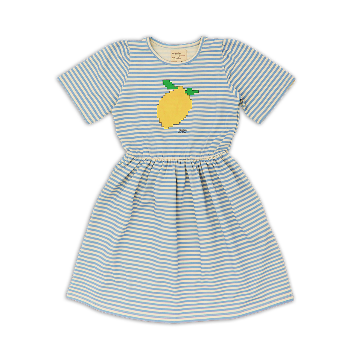 Wander & Wonder Lowri sky stripe dress - Flying Colors