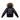 Ellabee Natural racoon fur blue zipper coat