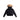 Ellabee Gold fox black canvas coat
