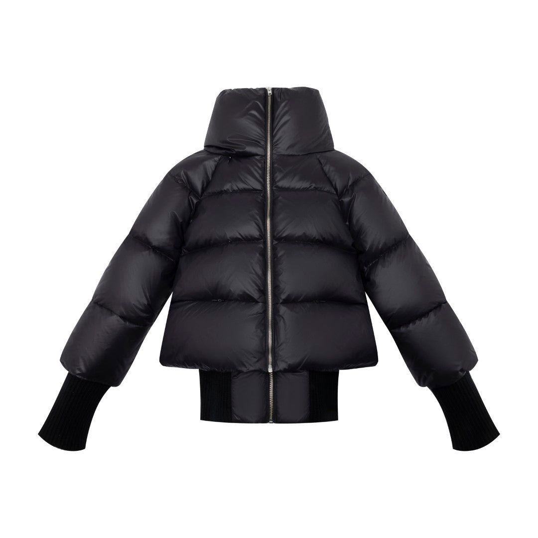 Ellabee Double zipper black bomber