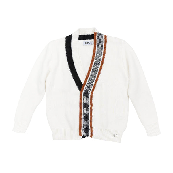 Richmond contrast trim cardigan by Luis