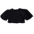 Pop black taffeta top by The Middle Daughter