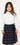 Piccola Ludo Plaid tie bow skirt