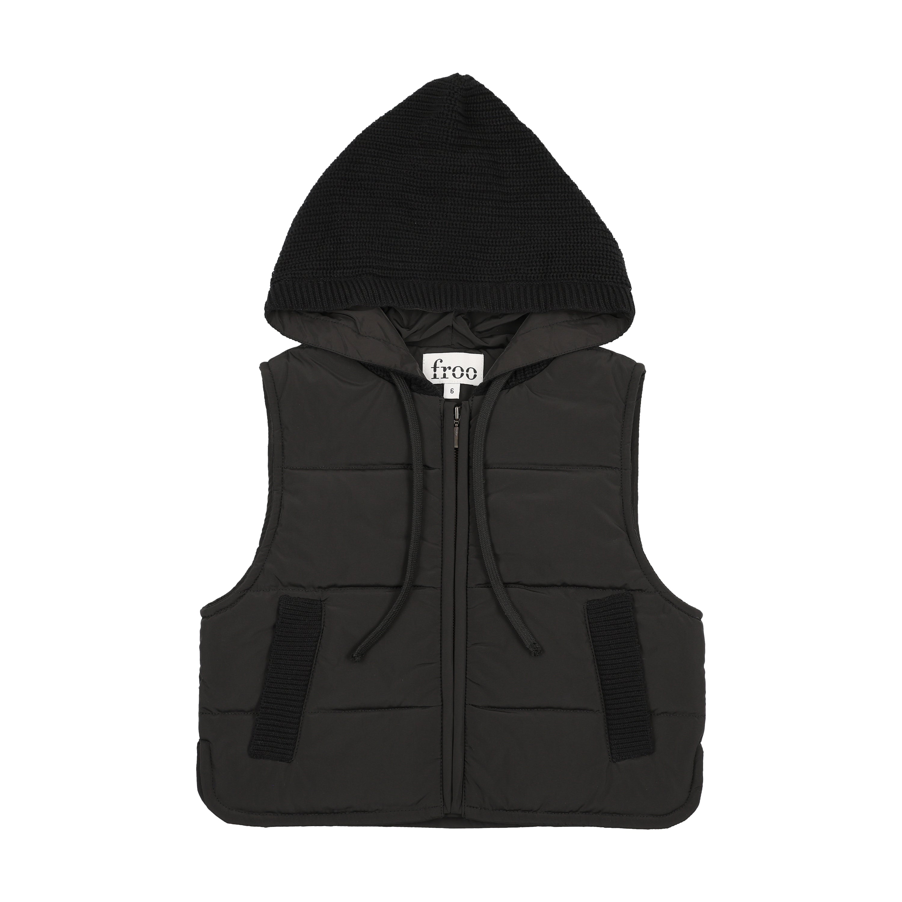 Froo Wren black vest