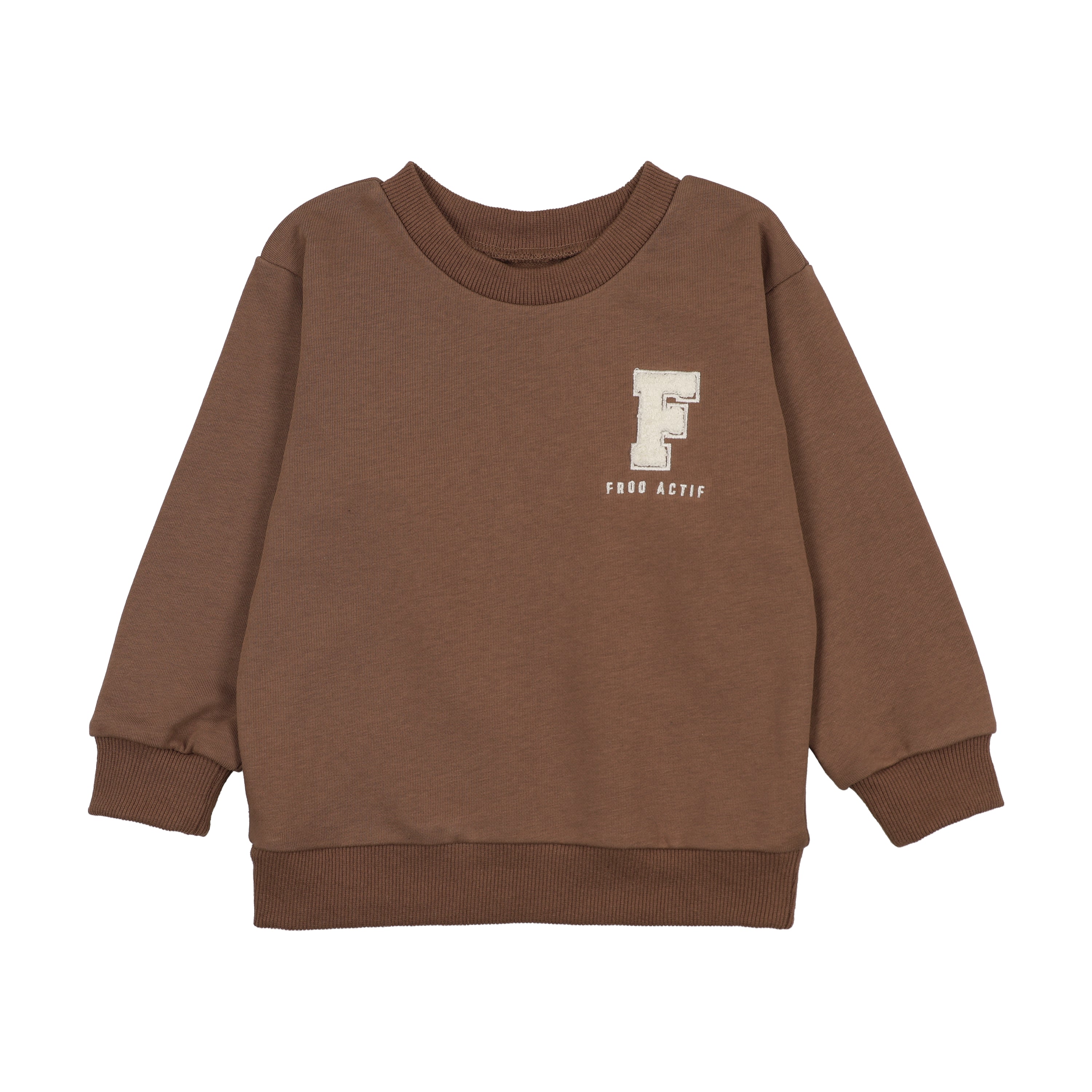Froo F patch sweatshirt