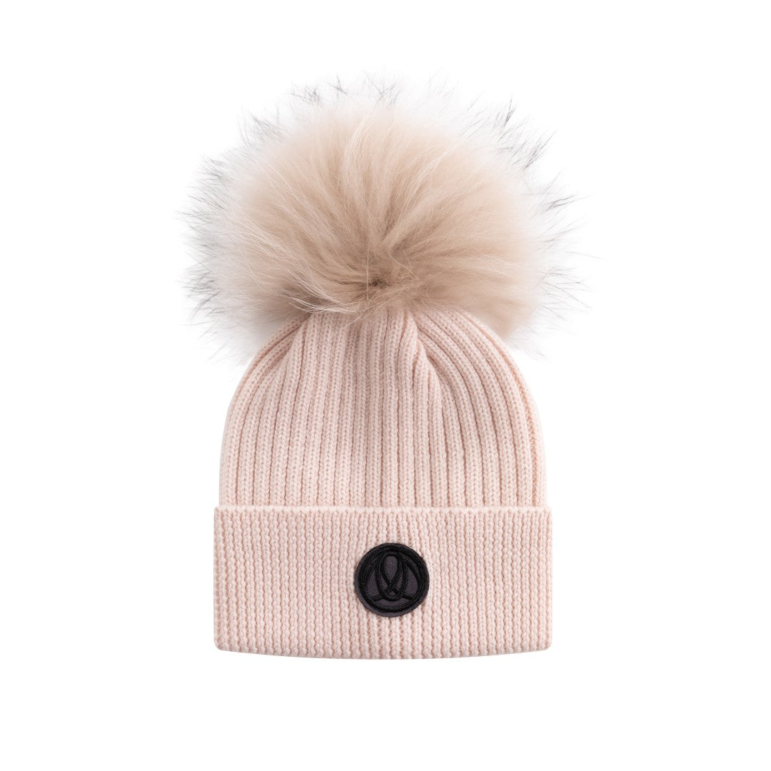 Ellabee Pink pom pom hat