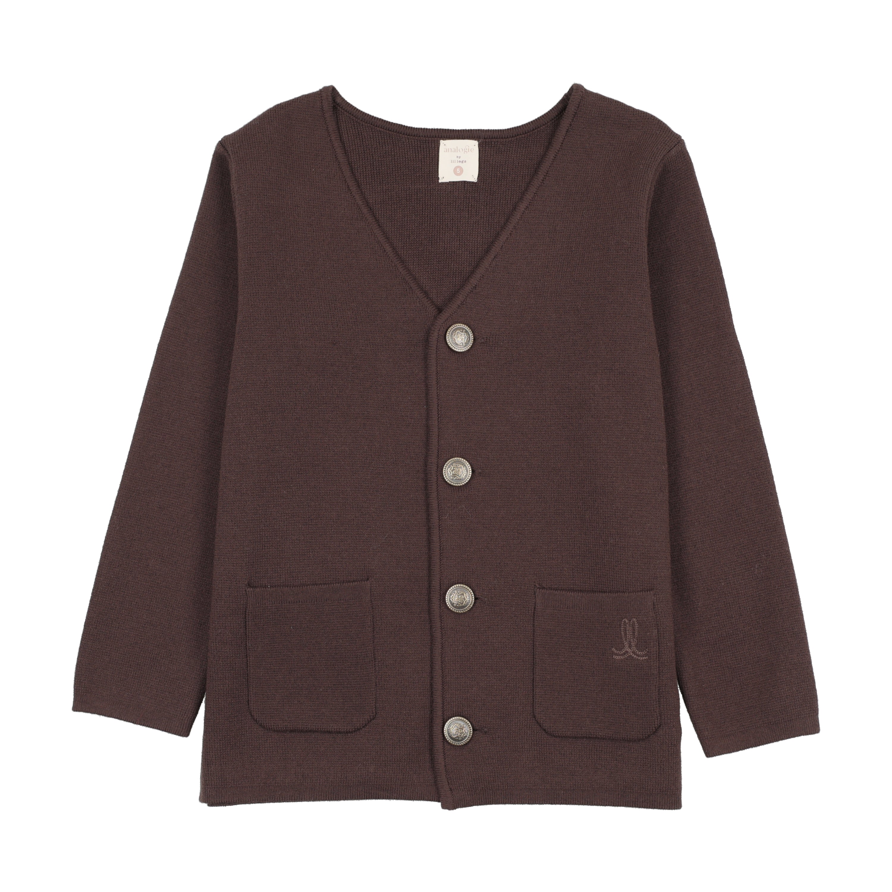 Lil Legs Chocolate brown blazer