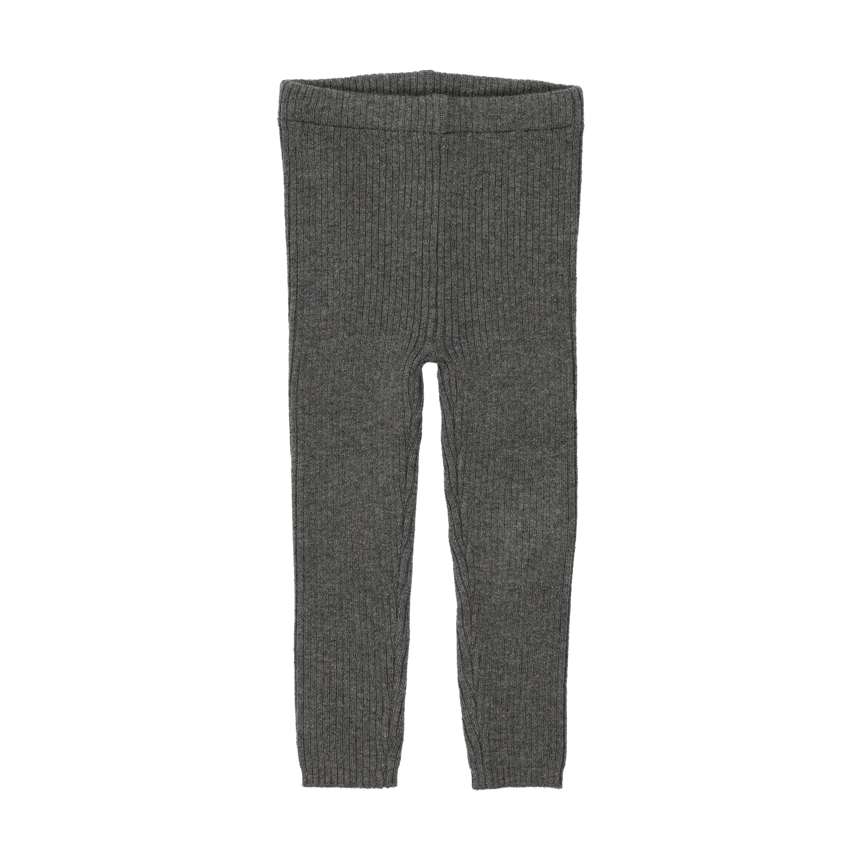 Lil Legs Long knit grey leggings