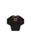 Colorblock black sweater by Kipp