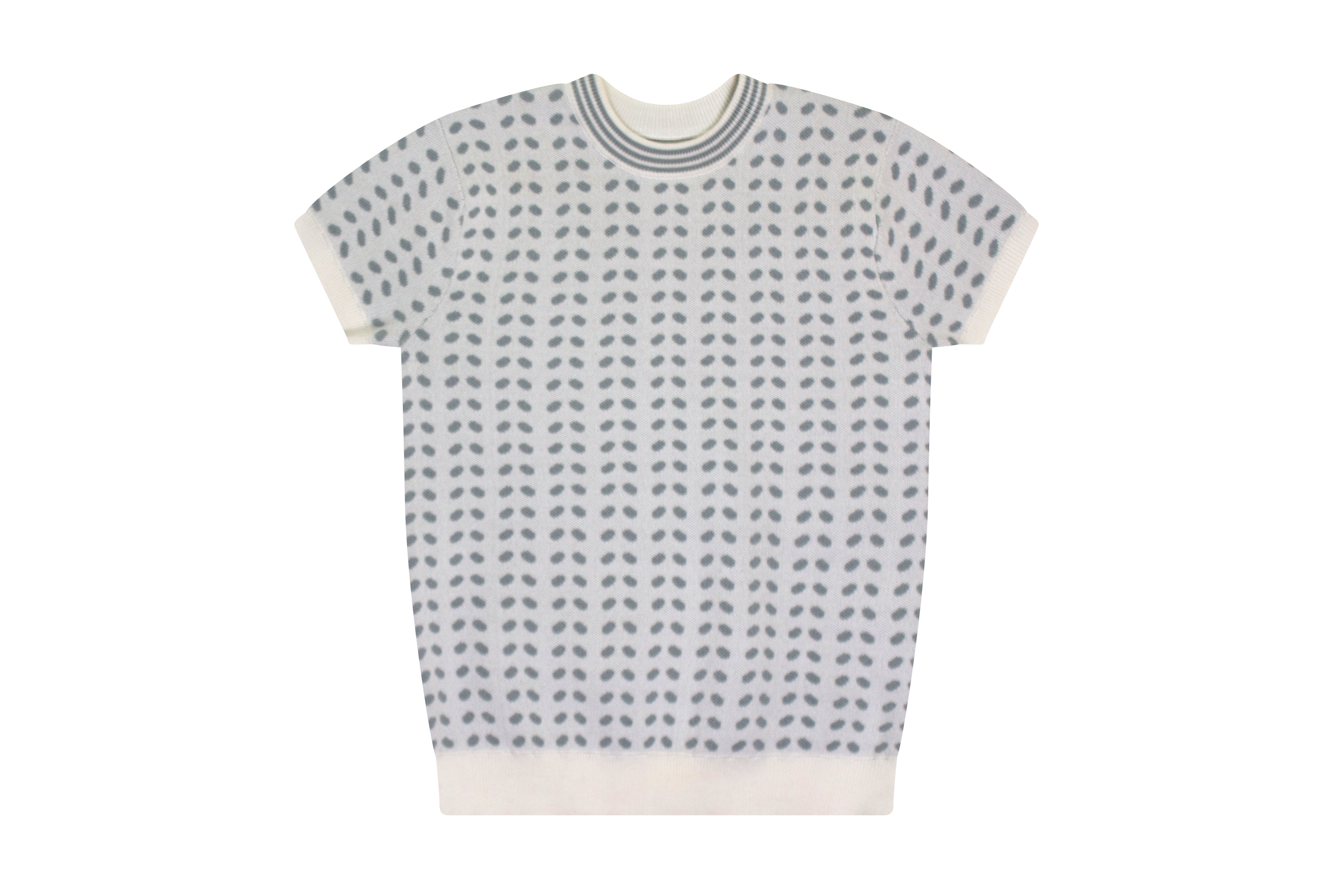 Patterned sage sweater by Klai