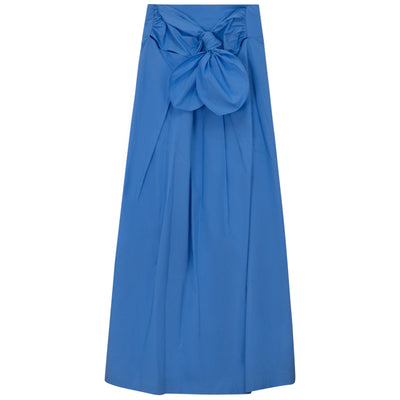 High waist royal blue skirt by Gem