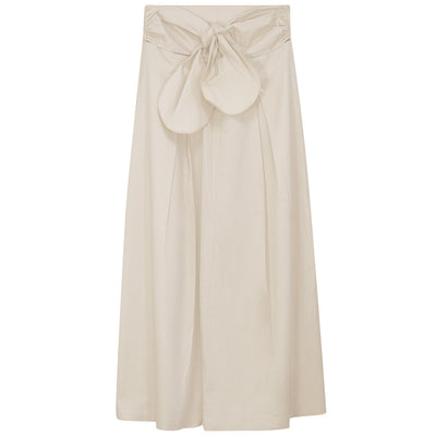 High waist cream skirt by Gem