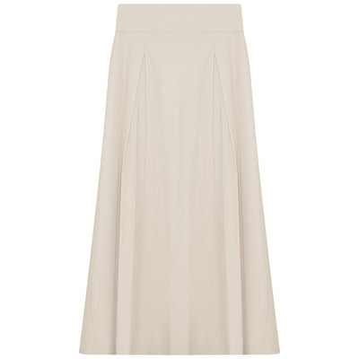 High waist cream skirt by Gem
