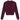 Gem Collar crew neck burgundy sweater