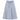 Gem Front bow blue taffeta skirt