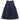 Gem Low cut navy taffeta skirt