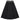 Gem Taffeta patent leather detail skirt