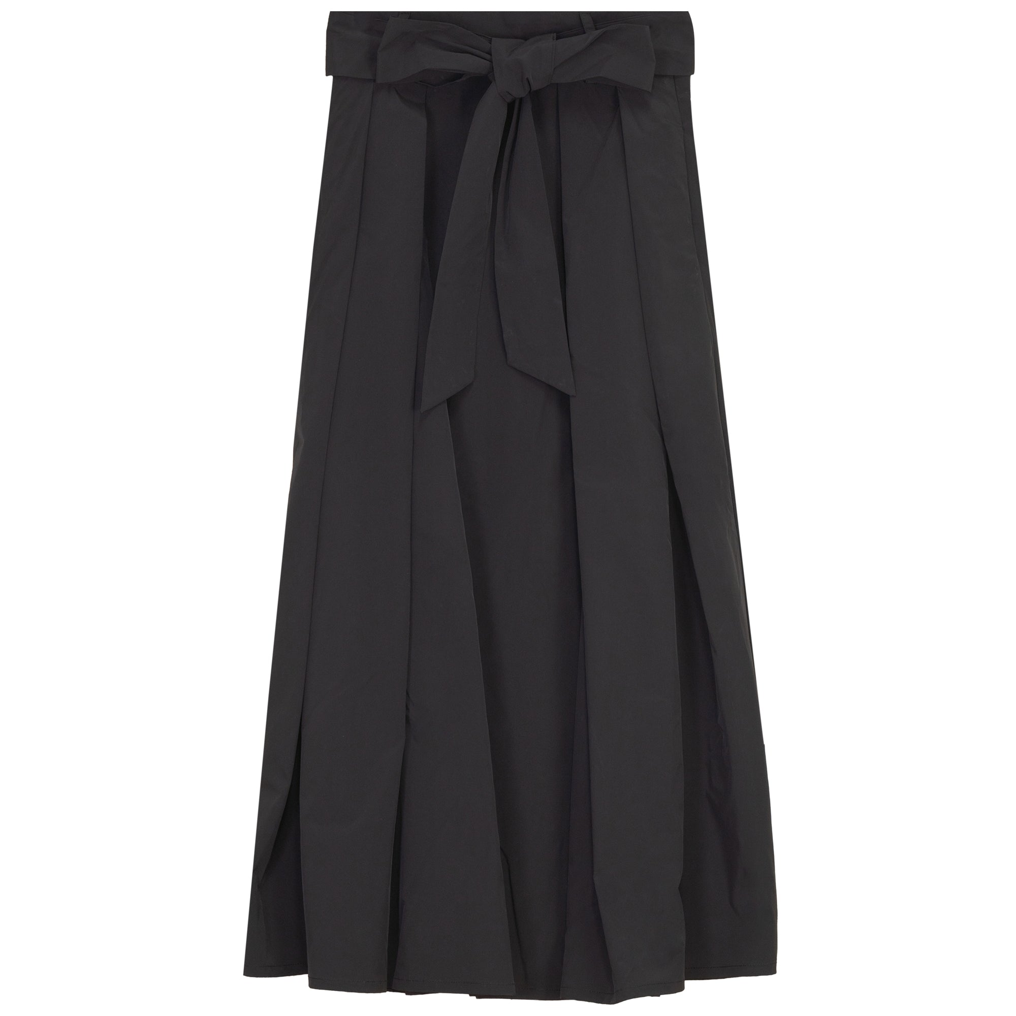 Gem Bow detail taffeta black skirt - Flying Colors