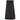Gem Bow detail taffeta black skirt