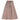 Gem Bow detail taffeta copper skirt