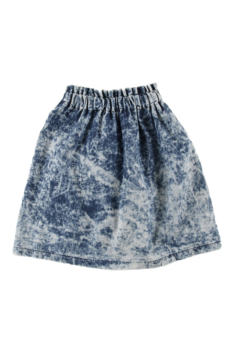 Dye blue pockets skirt by Loud