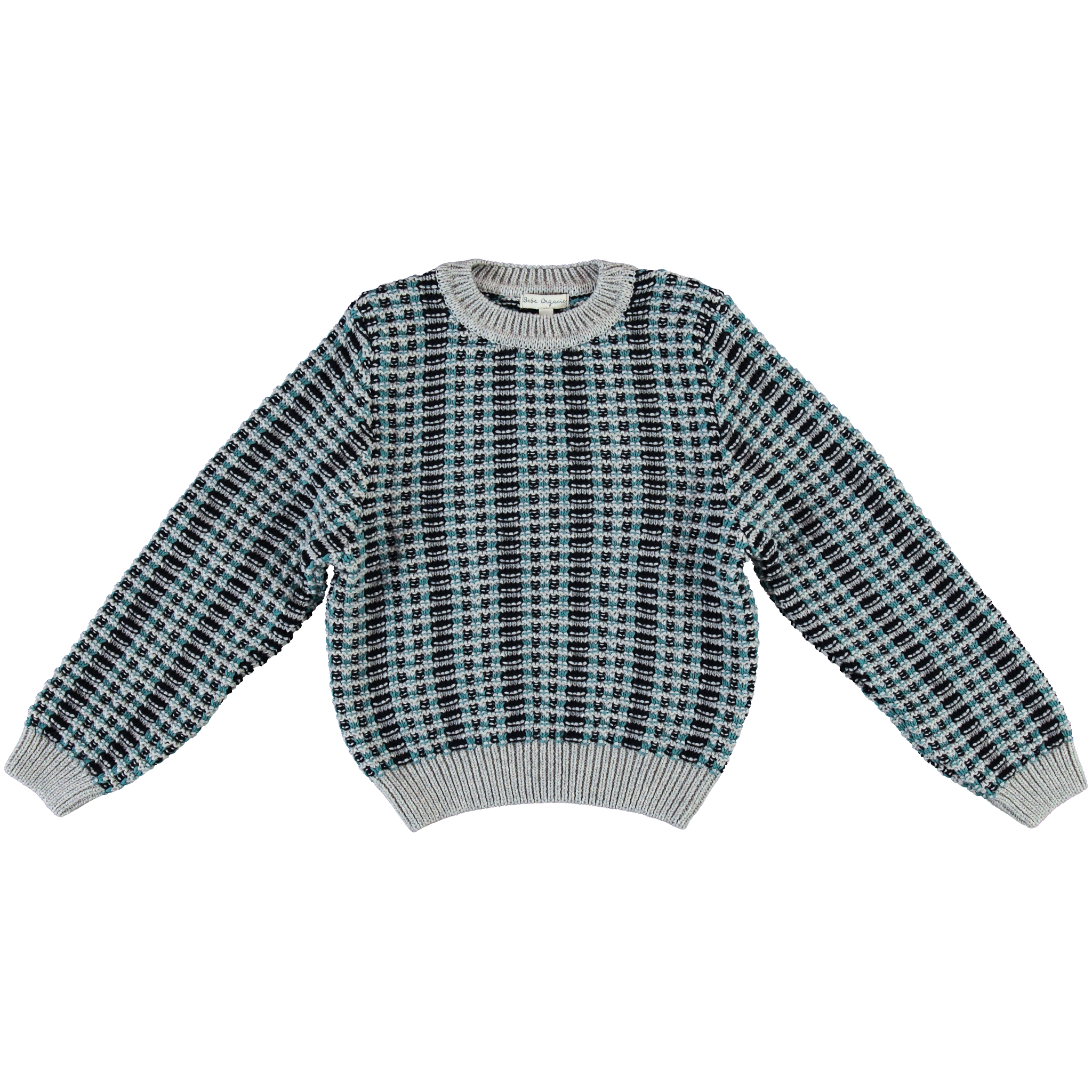 Bebe Organic Sean winter crochet sweater