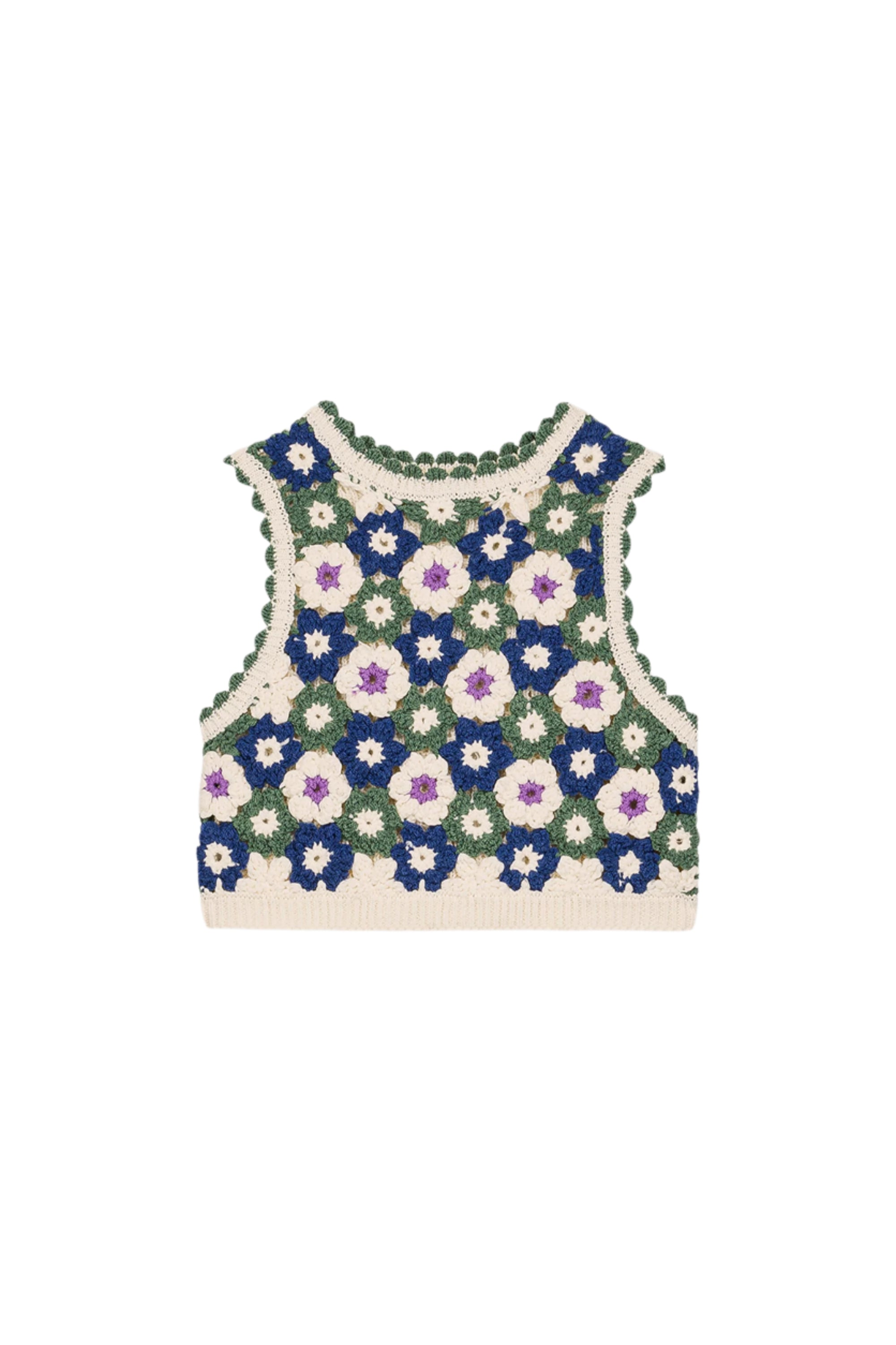 Louise Misha Rynia green vest
