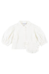 Ruffle pocket woven shirt by Loud