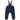 Calla Lili Bow denim overall