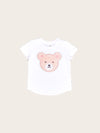 Furry heart bear T-shirt By Hux Baby