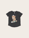 Skater Bear T-shirt by Hux Baby