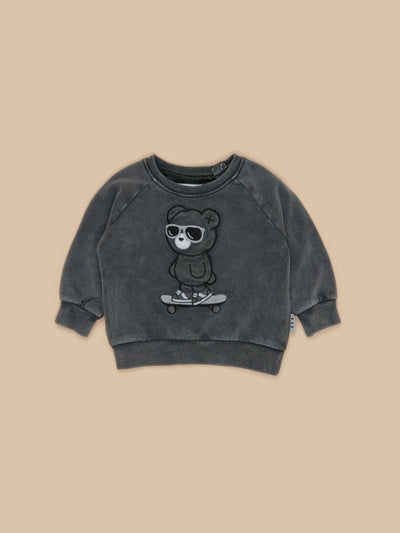 Skater bear sweatshirt by Hux Baby