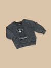 Skater bear sweatshirt set by Hux Baby