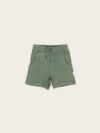 Vintage Green Slouch Shorts by Hux Baby