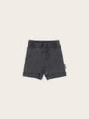 Black Vintage slouch short by Hux Baby
