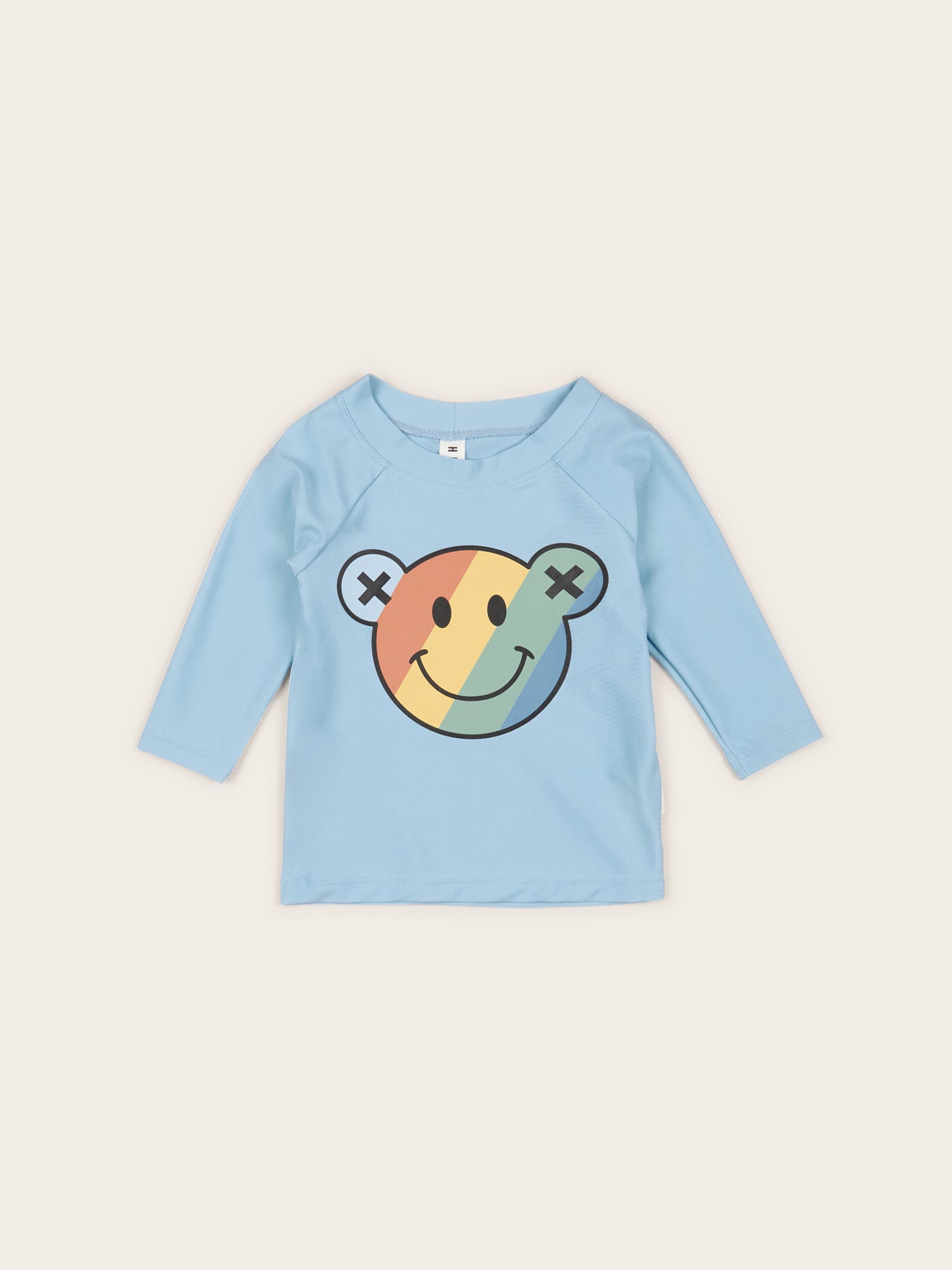Smiley Rainbow Rashguard by Hux Baby