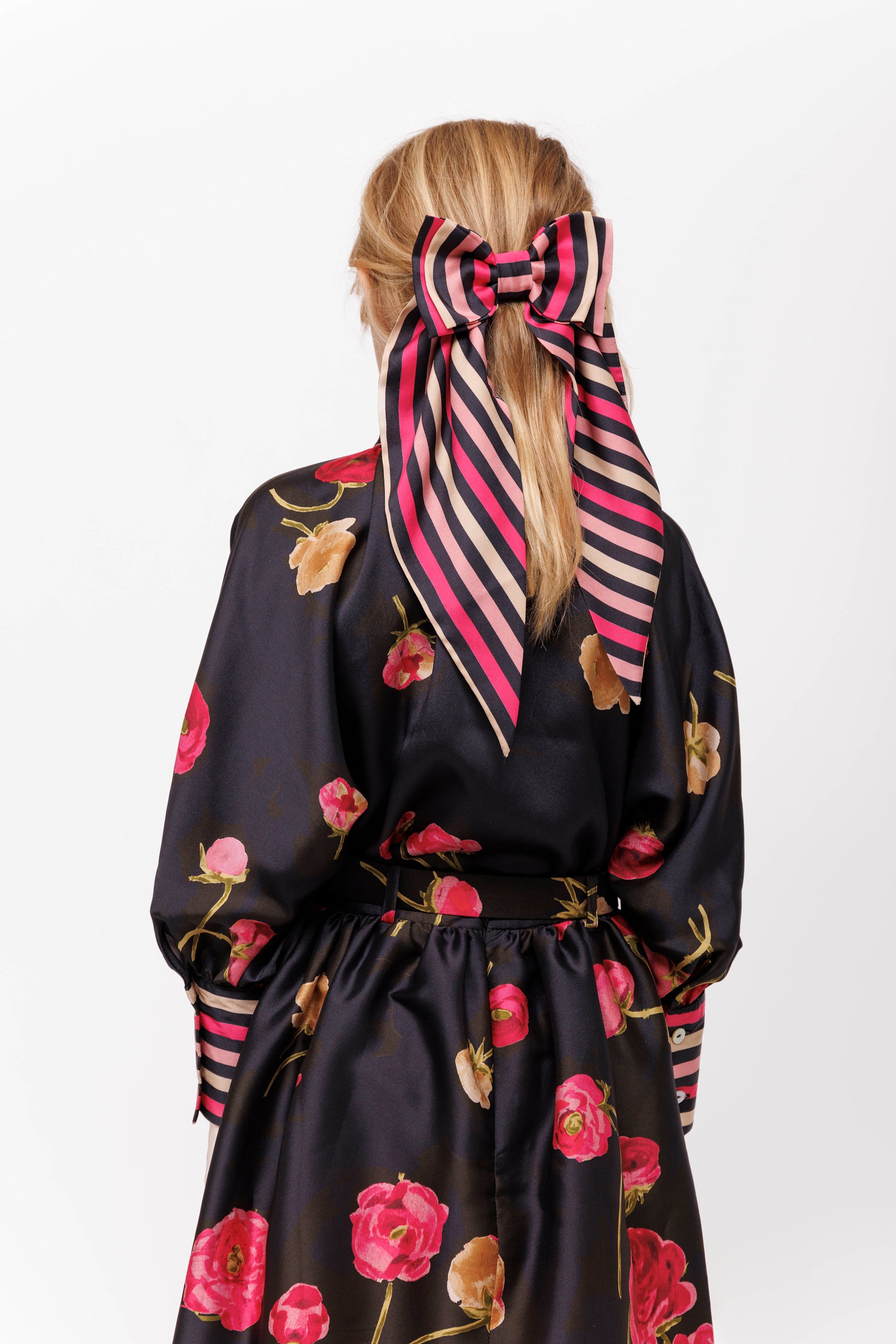 Christina Rohde Multi striped hair bow
