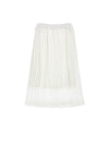 Pleated white skirt by Philosophy
