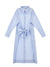 Tie belt poplin shirt dress by Philosophy