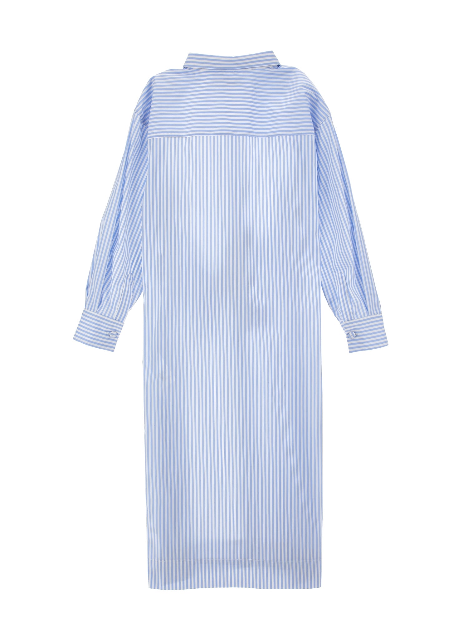 Tie belt poplin shirt dress by Philosophy
