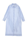 Tie belt poplin shirt dress by Philosophy