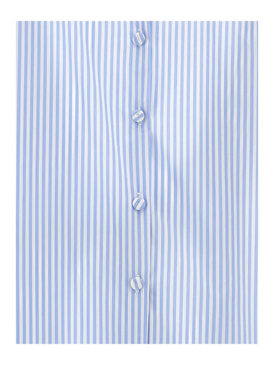 Tie belt poplin shirt dress by Philosophy