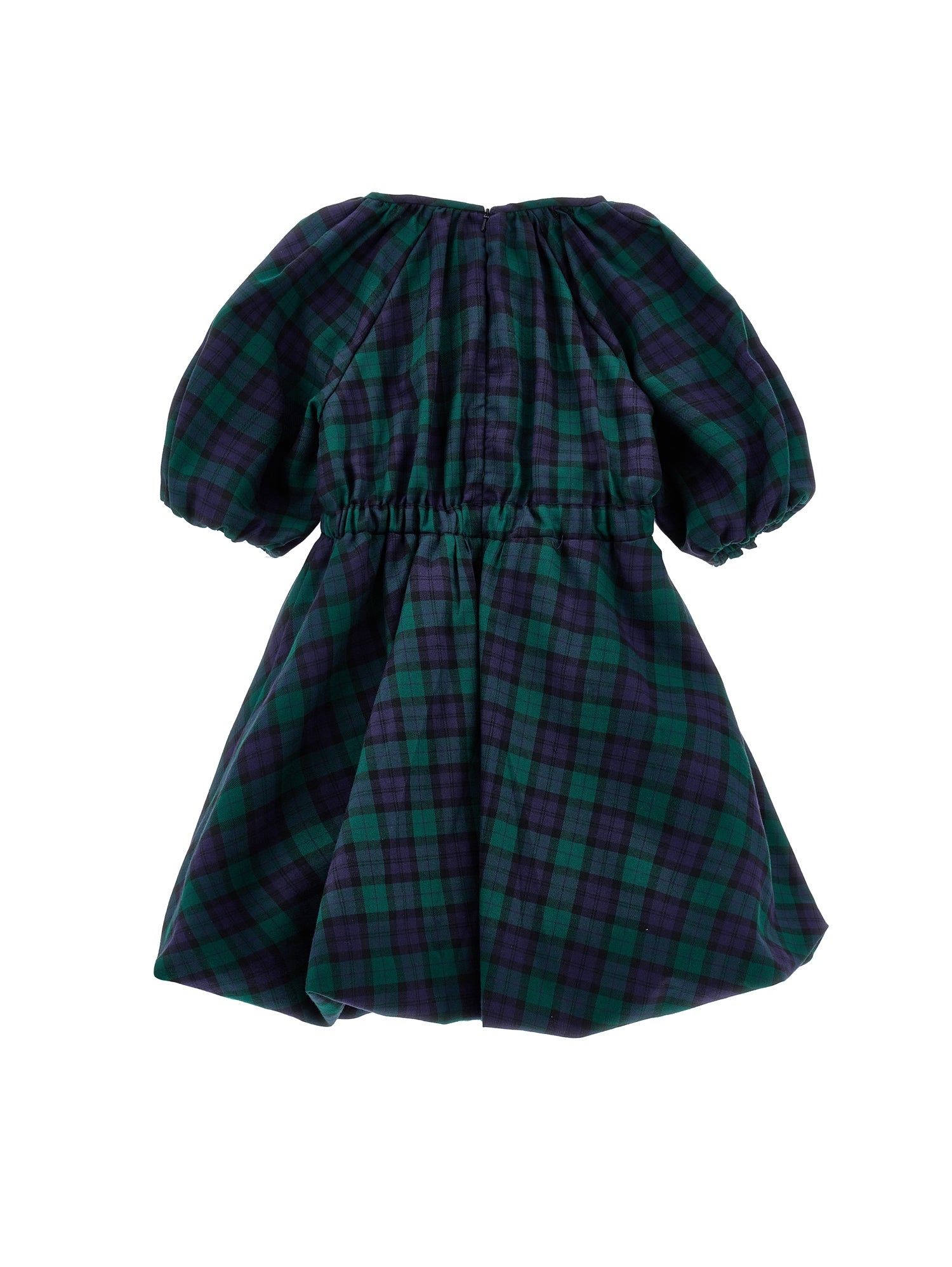 Philosophy Plaid balloon sleeve dress
