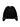 Philosophy Rope scrunch sleeve black sweatshirt