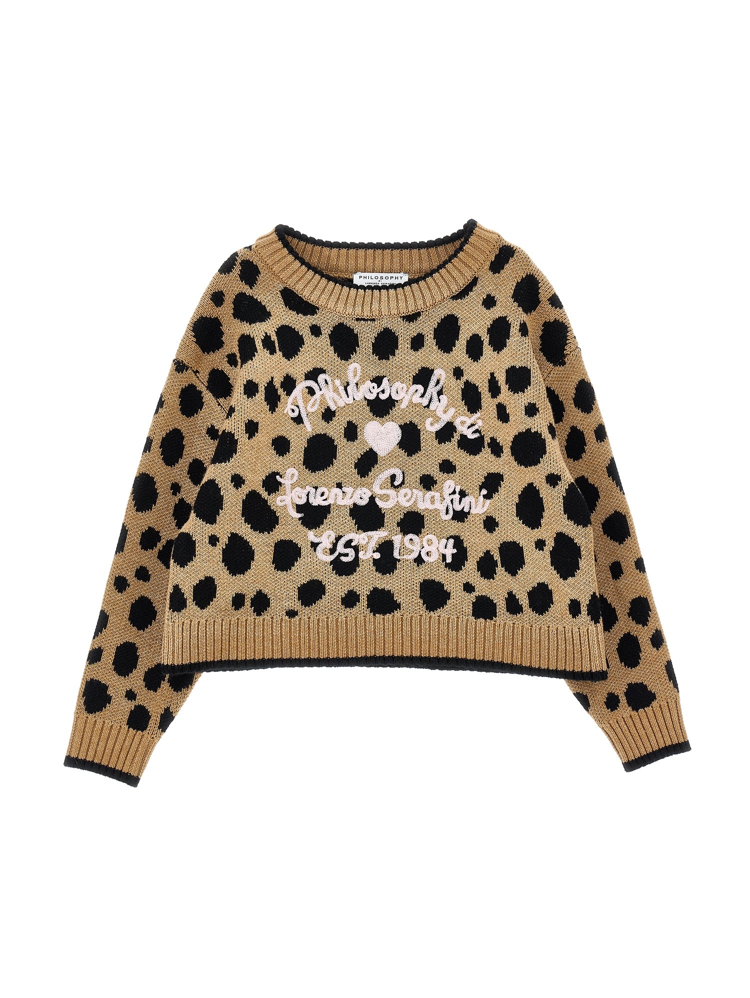 Philosophy Cheetah sweater