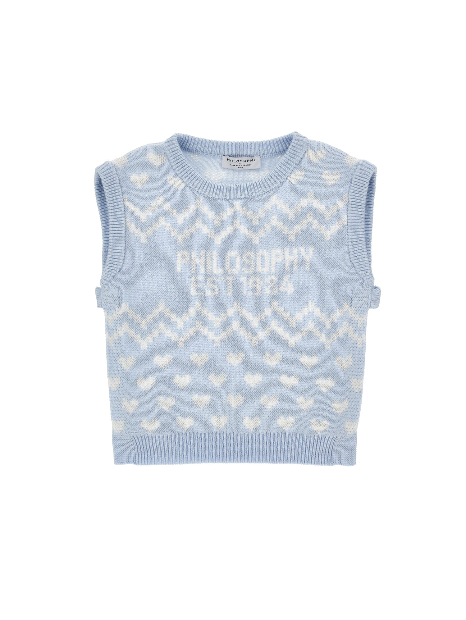 Philosophy Hearts & logo vest - Flying Colors
