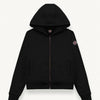 Black zip up hoodie by Colmar