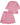 Ra & Da Acid Wash Pink Patch Skirt Set - Flying Colors