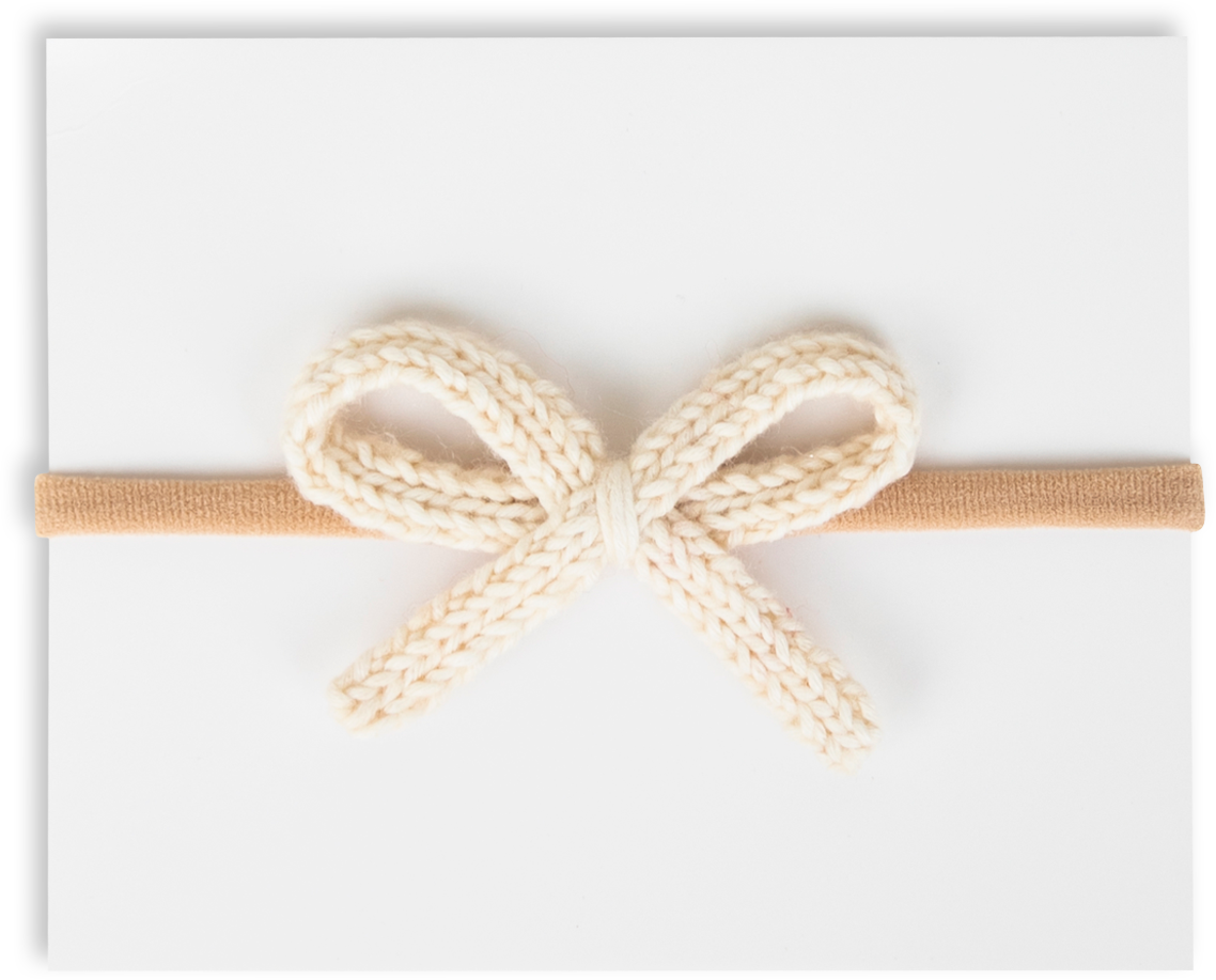Adora Mini Classic Headband Ivory Adora Mini Classic Headband Ivory