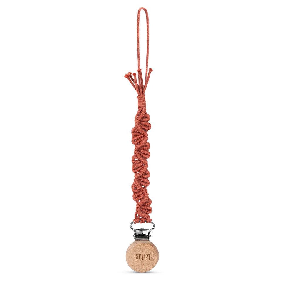 Adora Ivy Pacifier Clip - Graphite Adora Ivy Pacifier Clip - Graphite